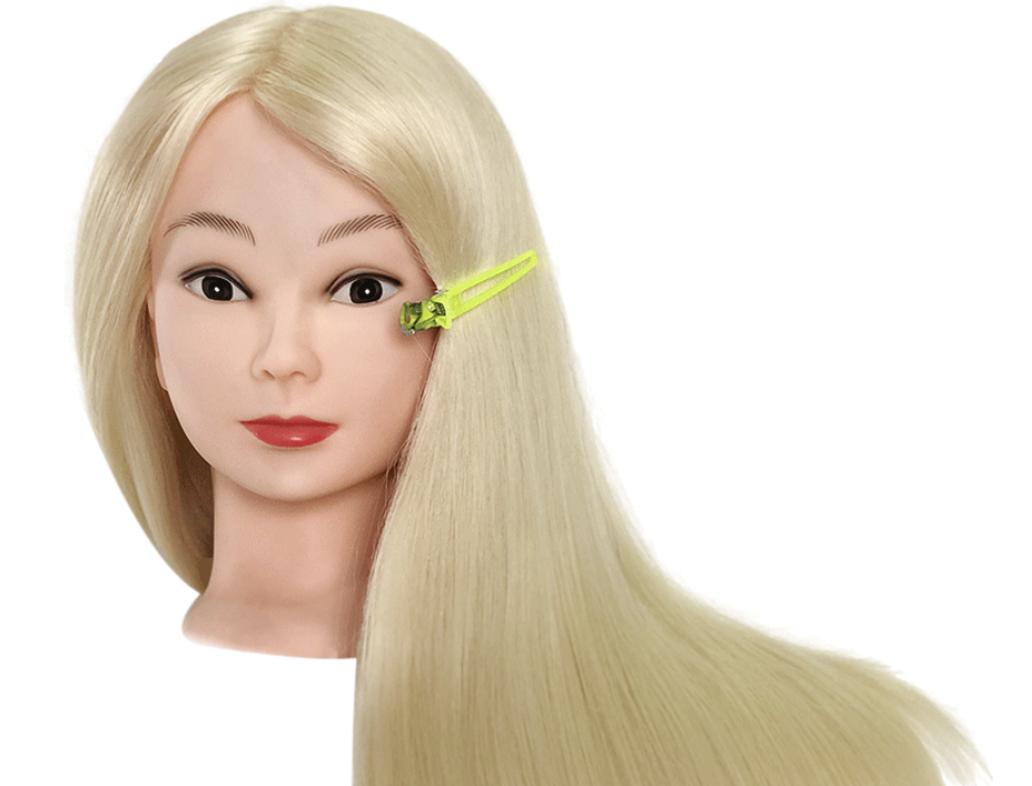Real Hair Can Be Curled And Blown Dummy Head Model - Image 2