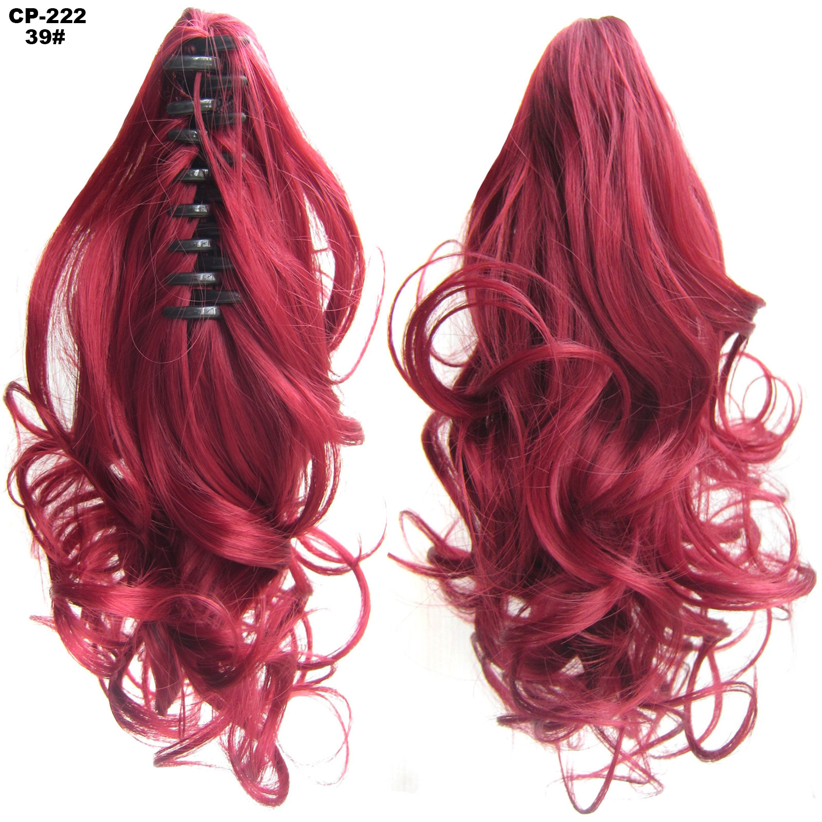Long Wave Ponytail Wrap Around Ponytail Clip In Hair Headwear Gray Hairpiece Natural Extensions - Image 12