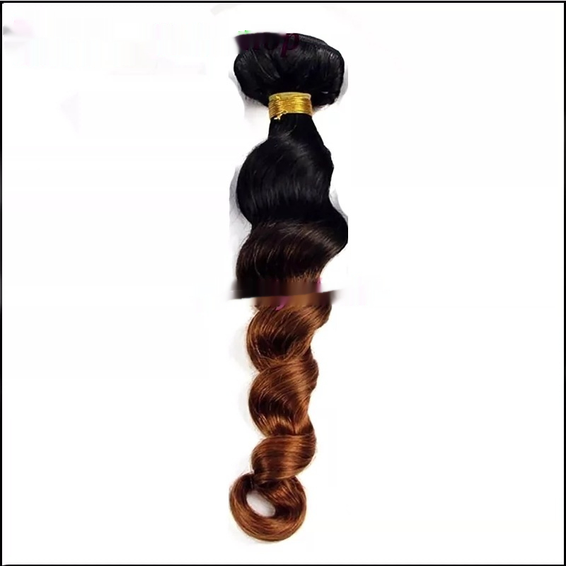 10A Ombre loose deep wave Peruvian human virgin hair