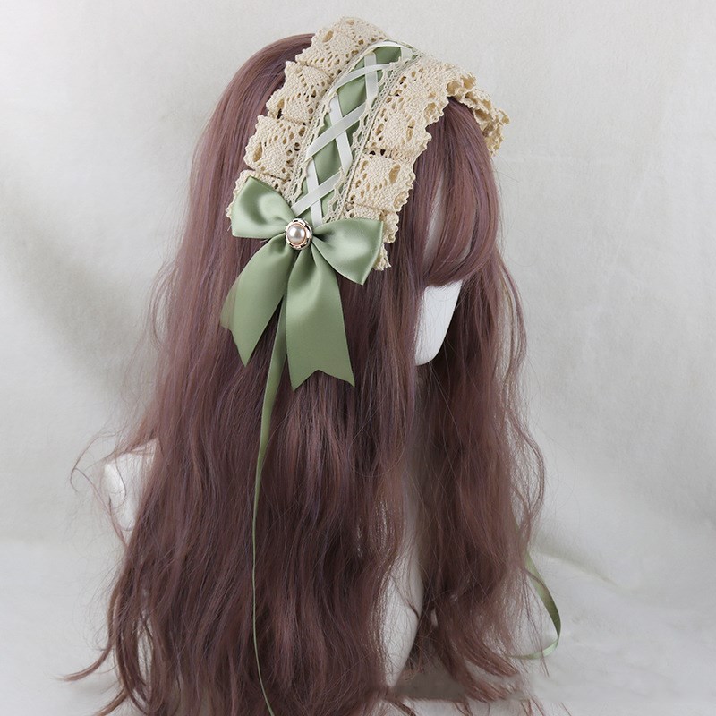 Japanese soft girl Lolita lace headdress - Image 13