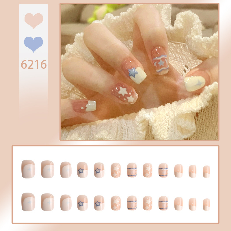 Pure And Seductive Style Nail Tips Finished False Nail Stickers - Image 7