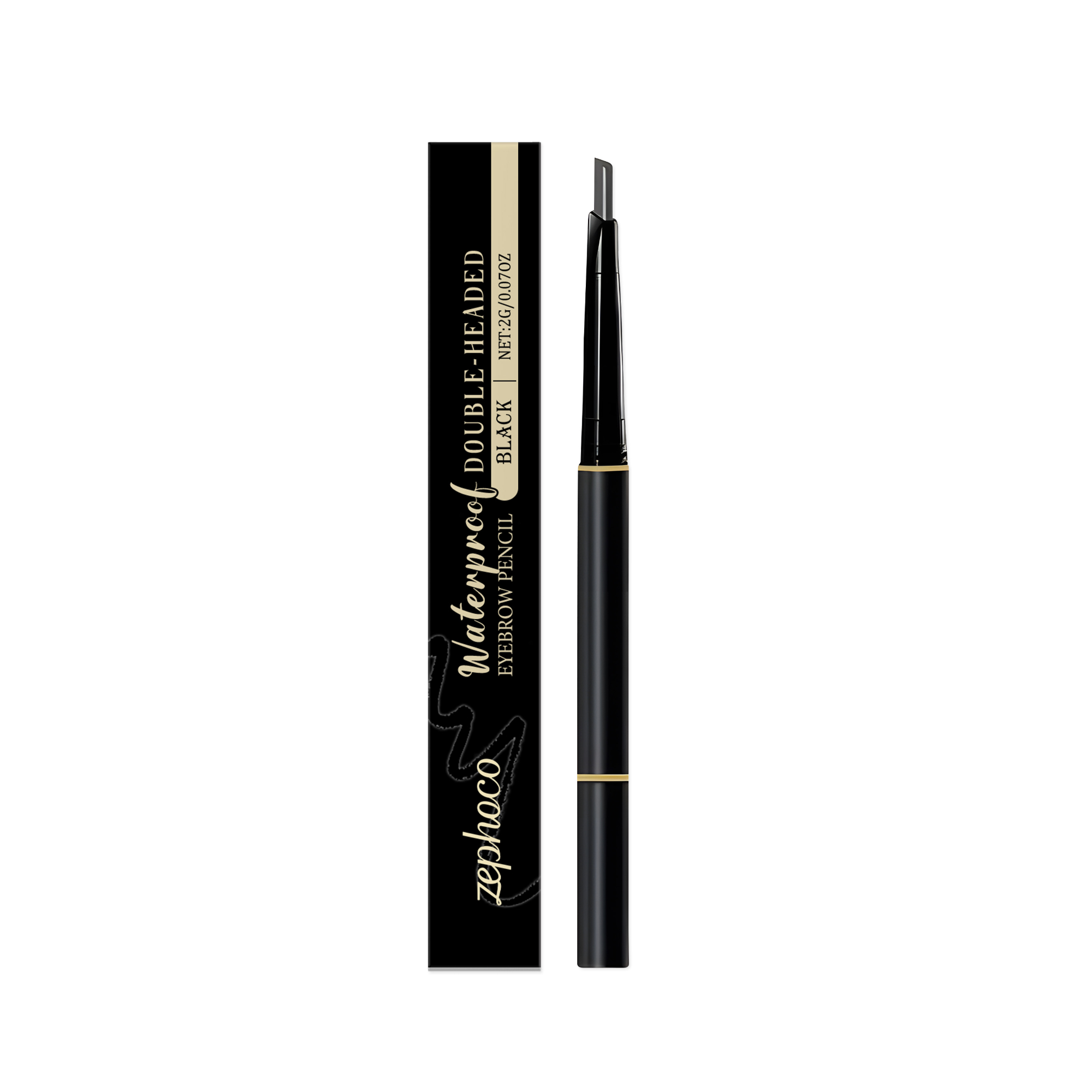 Double-ended Long-lasting Color-enhancing Eyebrow Pencil