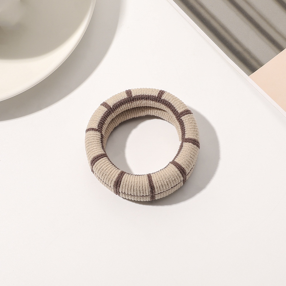 Towel Coarse Rubber Strap Simple Hair Ring - Image 2
