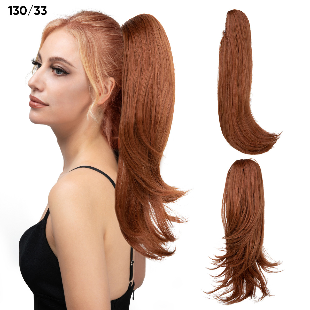 European And American Style Wig Women's Short Hair Ponytail - Image 14