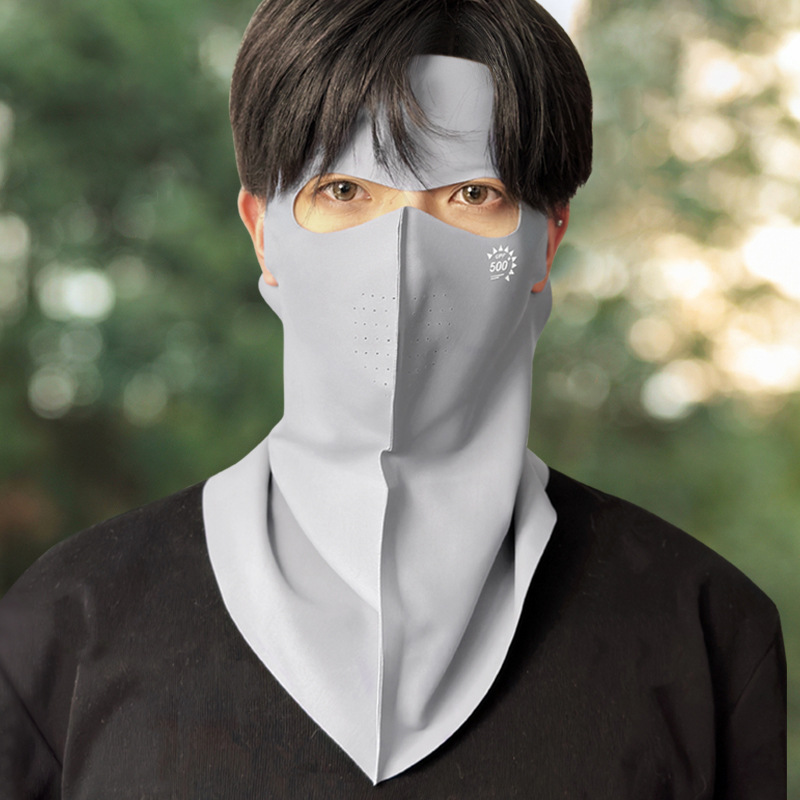 Full-Face Sun Protection Mens Cycling Neck Gaiter Mask - Image 3