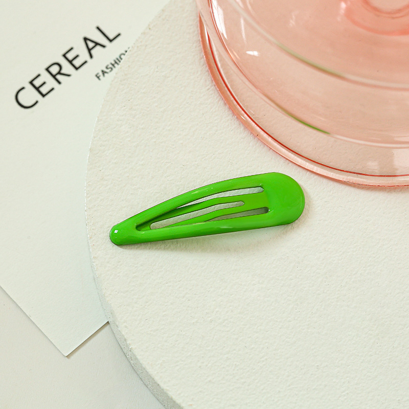 Drop-shaped Clip Paint Epoxy Female BB Clip Headdress Hairpin - Image 4
