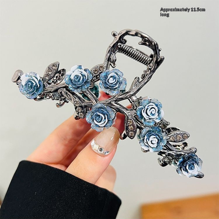 Camellia Hair Claw Clip For The Back Of Head - Image 2