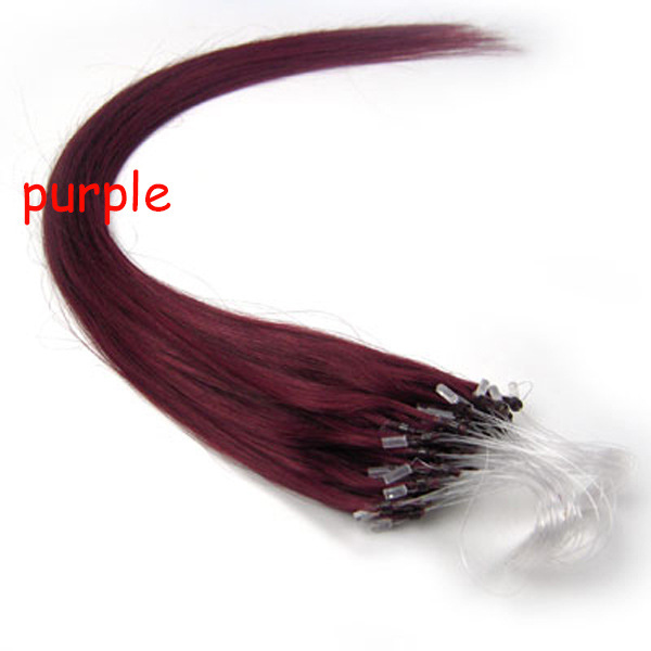 Pure Hair Color Fishing Line Extensions Bundles - Image 2