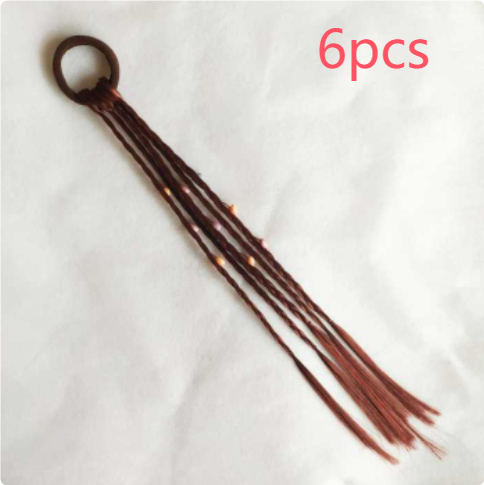 Festive Performance Colorful Bead Twist Braid - Image 10
