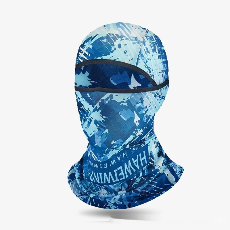 Summer Ice Silk Sun Protection Mask Men's Head Cover Full Face Fishing Sun Protection Scarf - Image 12