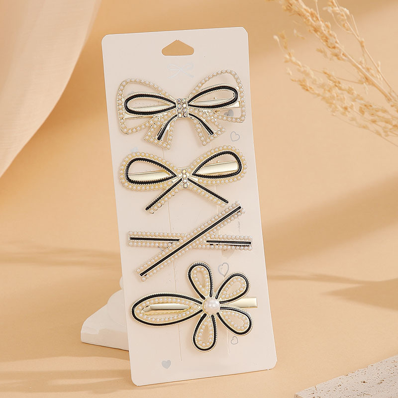 High Sense Barrettes Korean Simple Side Forehead Hairpin Hair Clip Girl Fringe Clip Headdress - Image 15