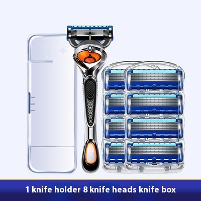 Men's Five-layer 5-blade Manual Shaver Manual Shaver - Image 3