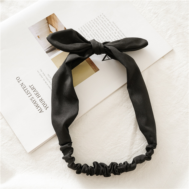 Women's All-match Elastic Band Knotted Rabbit Ears Hair Band - Image 3
