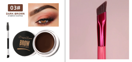 Eyebrow Dye Cream Waterproof Long Lasting Singl Gel - Image 9