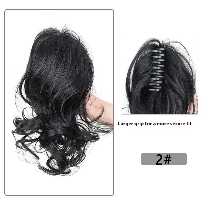 High Cranium Can Tie Ponytail Hairpin Back Head Shark Clip Ponytail Braid