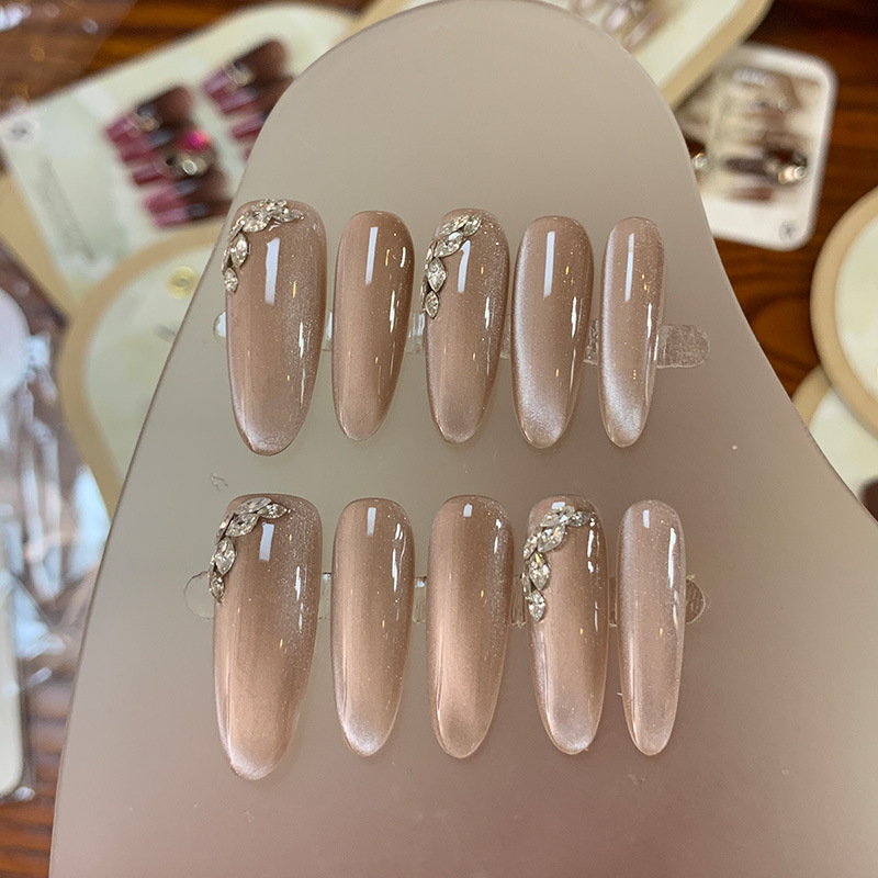 French Manicure Wear Nail Finished Product - Image 2