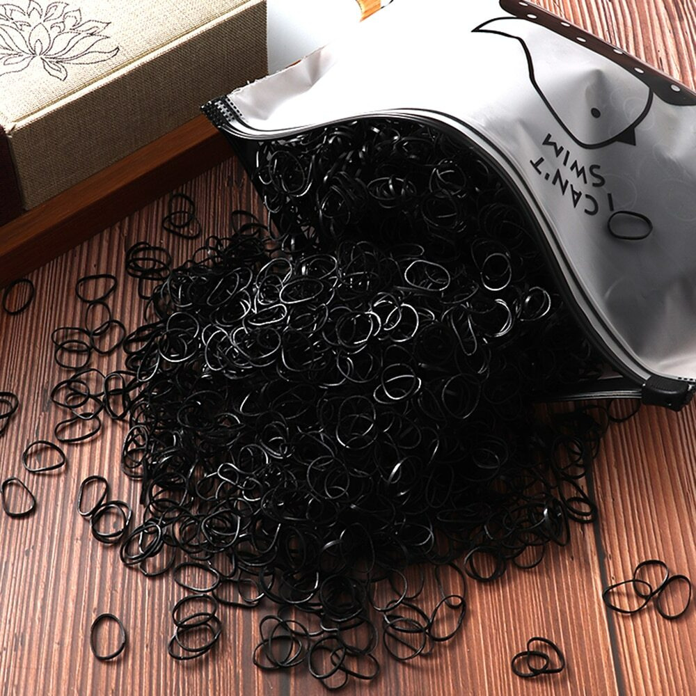 Children Rubber Band Small Size Girls' Baby Disposable Rubber Band Color Hair Band - Image 5
