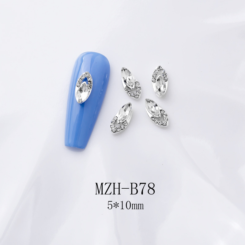 K9 Ultra-Shiny Flat-Back Rhinestones In White For Nail Art Decorations - Image 19