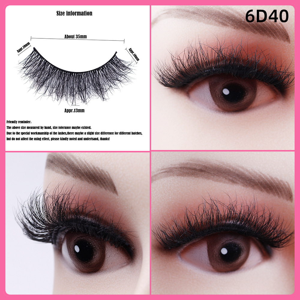 5 Pairs Of Thick False Eyelashes - Image 37