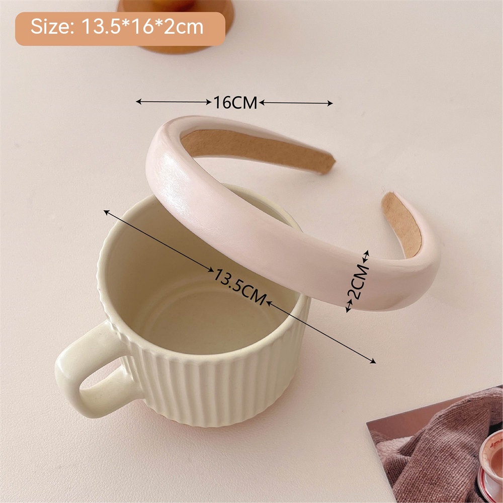 Milk Tea Coffee Color Series Headband Fashion - Image 5