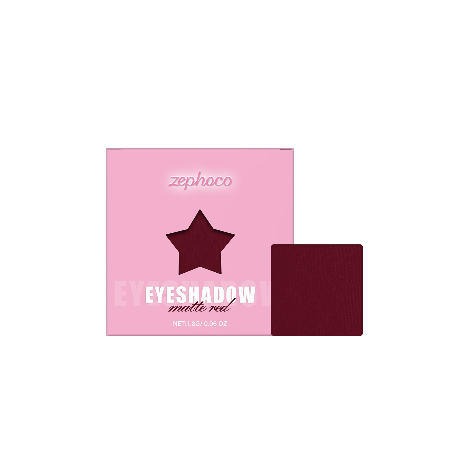 Monochrome Eye Shadow Plate Color Rendering Long-lasting Portable - Image 5