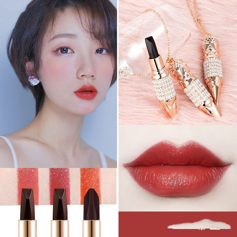 A Three-color Velvet Matte Black Lipstick - Image 3
