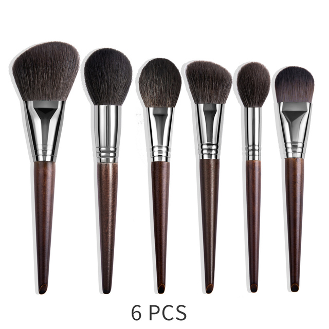 Natural Makeup Brushes Set Eyeshadow Make Up Brush Goat - Image 11