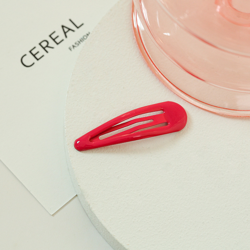 Drop-shaped Clip Paint Epoxy Female BB Clip Headdress Hairpin - Image 7
