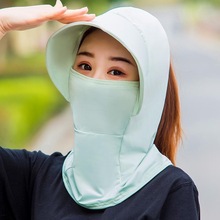Full-face Sun Protection Mask UV-blocking Breathable One-piece Face Shield For Cycling - Image 9