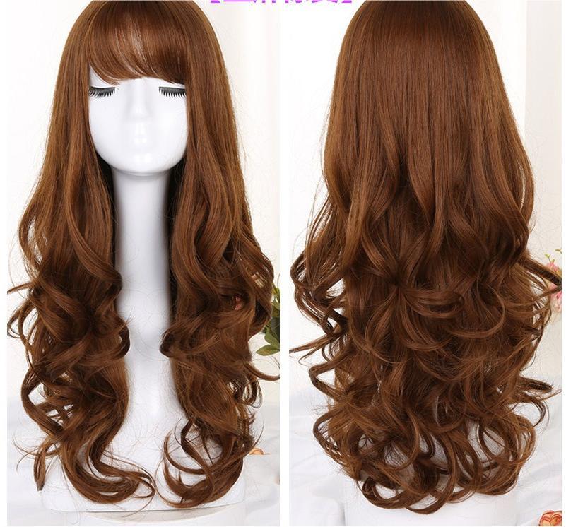 Long Curly Hair Wig Sheath - Image 13