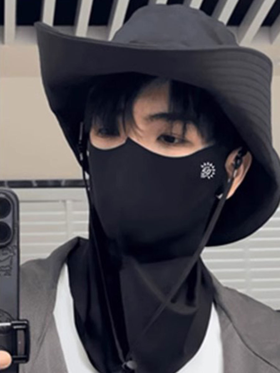 Full-Face Sun Protection Mens Cycling Neck Gaiter Mask - Image 10