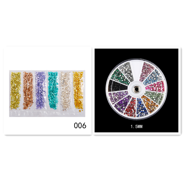 Nail Supplies, Diamond Glass Fragments, Gold And Silver Broken Glass Nails - Image 6