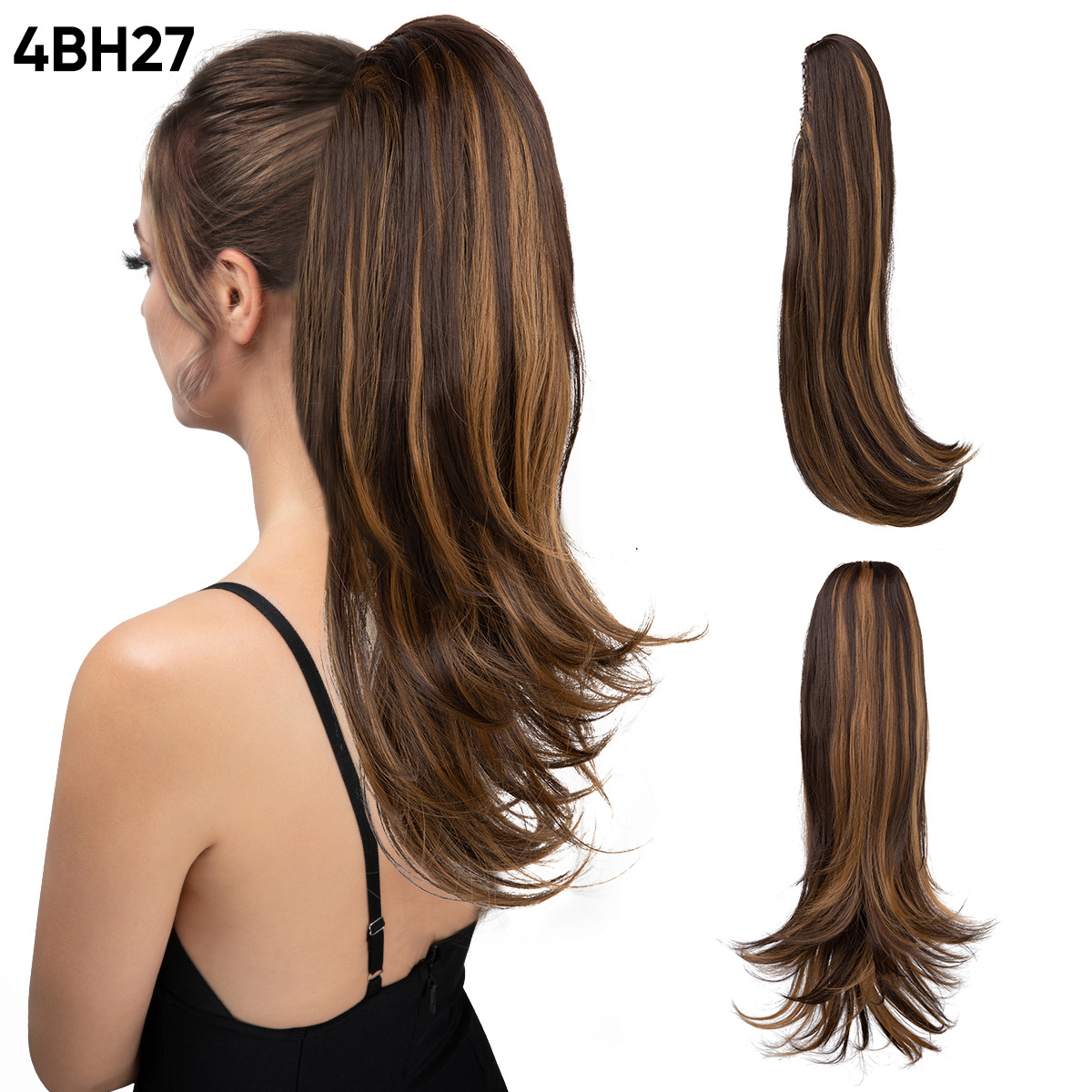 European And American Style Wig Women's Short Hair Ponytail - Image 4