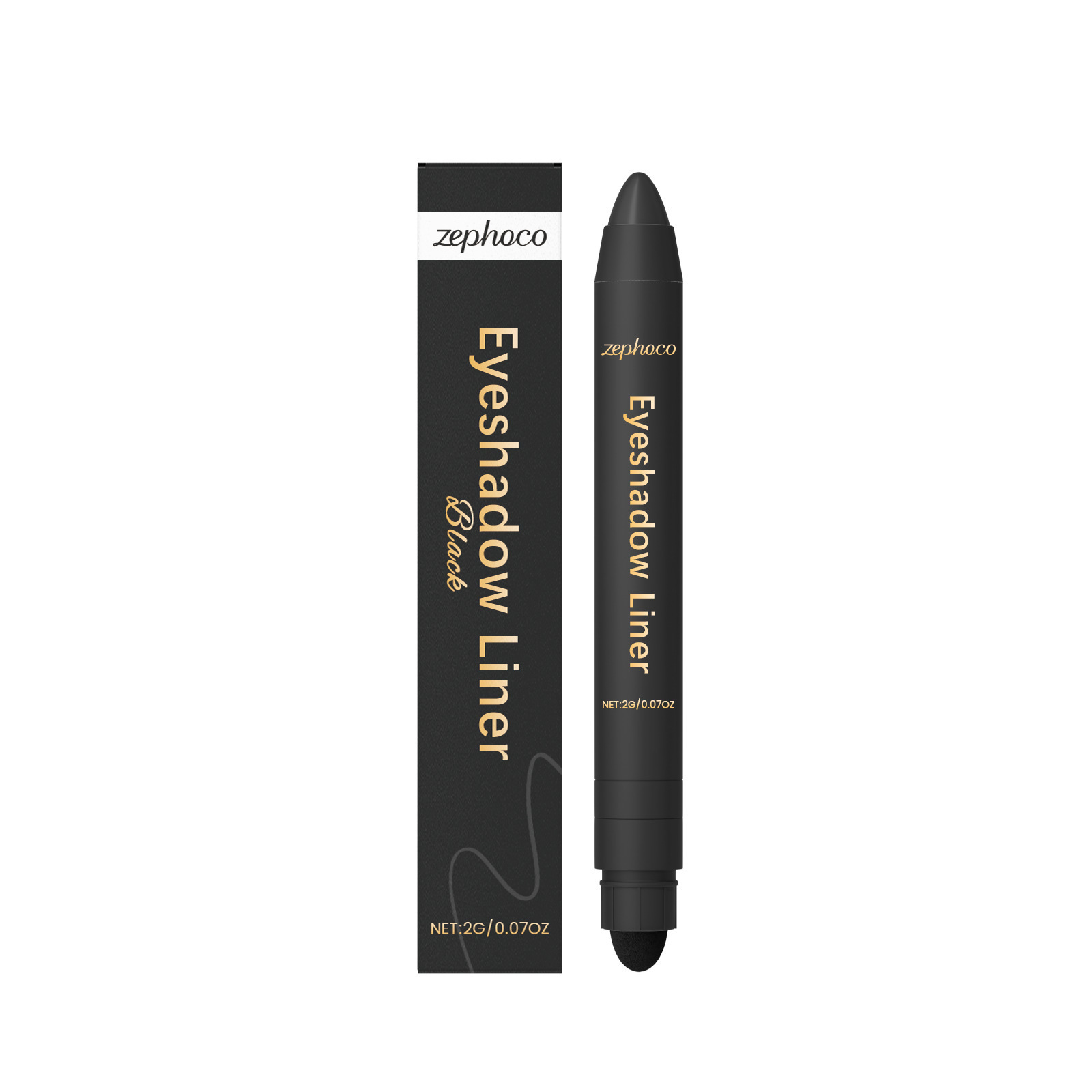 Water- And Sweat-proof Smudge-resistant Silky-smooth 2-in-1 Eyeliner - Image 4