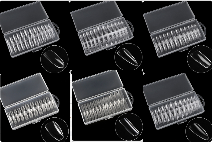 Nail Art Ultra-thin Seamless Box Sheet French Fake Nails - Image 9