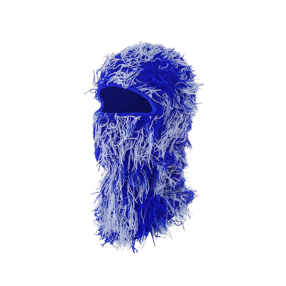 European And American Knitted Warm Face Mask - Image 35
