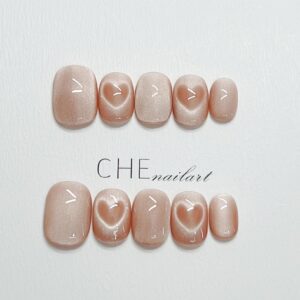 Handmade Nail Sticker Love Cat's Eye