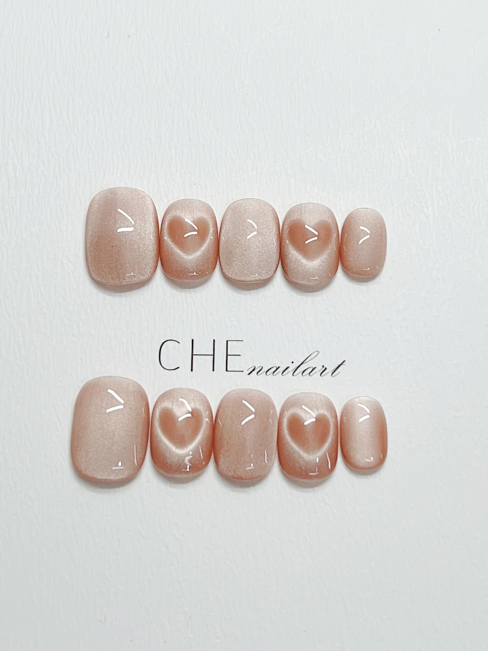 Handmade Nail Sticker Love Cat's Eye