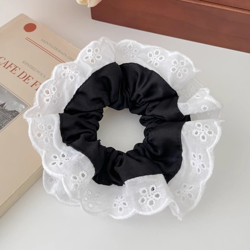 Retro Large Intestine Hair Band Female Hair Rope - Image 4