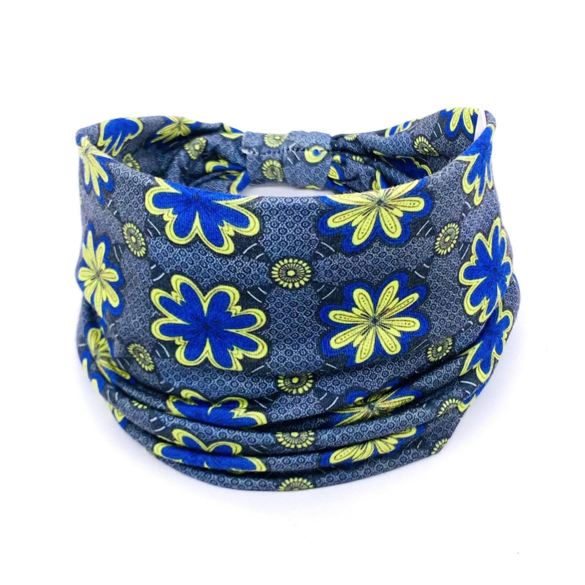 Hair Band Datura Flowers Headband Elastic And Sweat-absorbing Women's Wide Edge Hair Accessories - Image 4