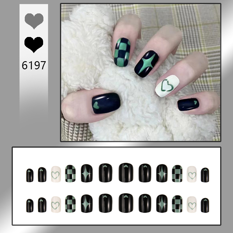 Pure And Seductive Style Nail Tips Finished False Nail Stickers - Image 6