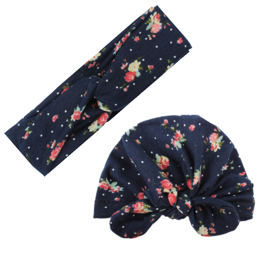 Women's Printed Cross Hair Band - Image 3