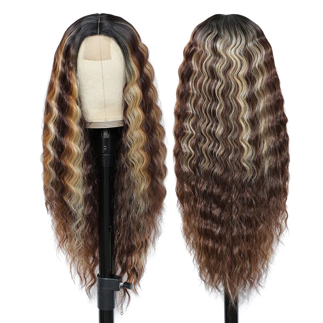 Women's Lace Long Curly Wig - Image 7