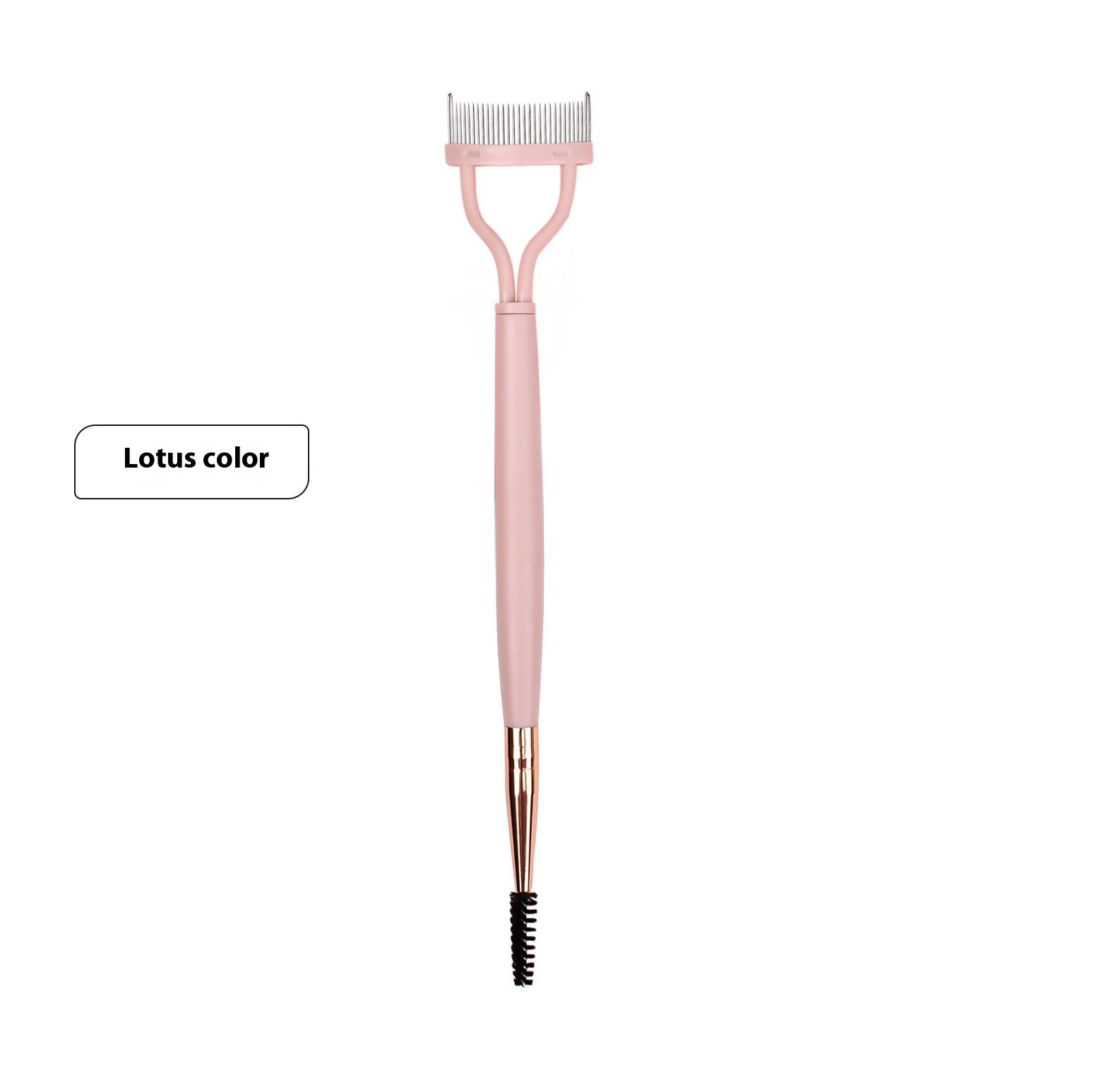 Steel Tooth Double Head Brow Groomer Mascara Brush Tool - Image 3