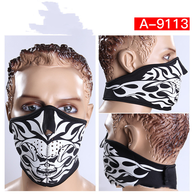 Cycling Skeleton Halloween Mask Mountaineering Ski - Image 13
