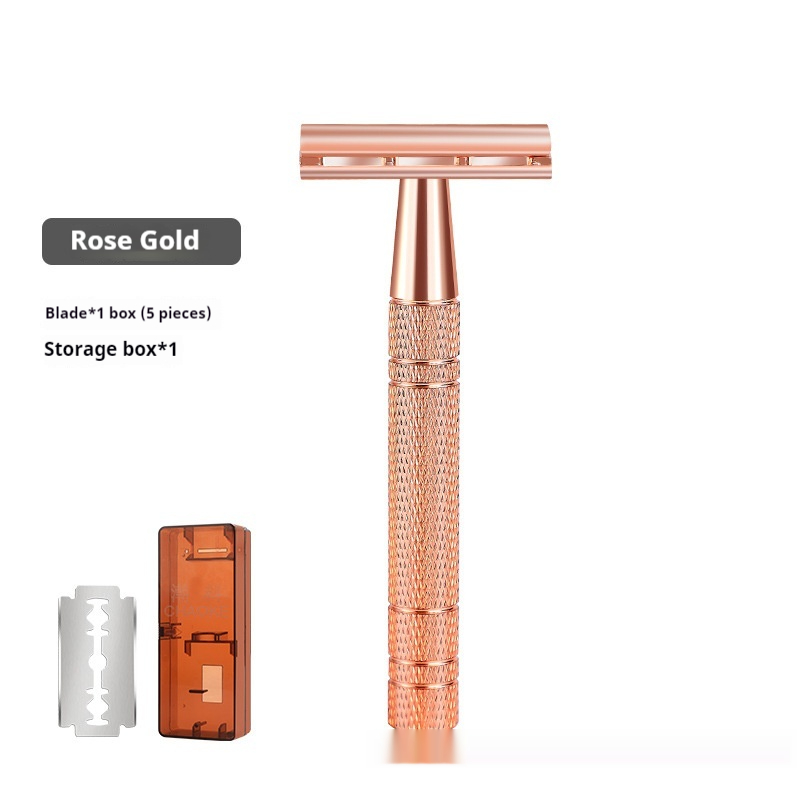 Old-fashioned Shaver Rose Gold Base