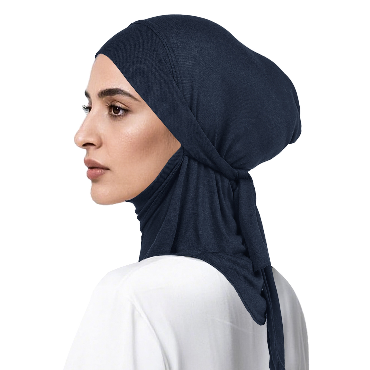 Women's Polyester Hand-embroidered Headscarf - Image 3