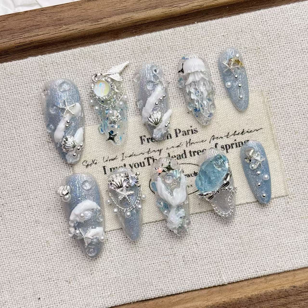 Versatile Fake Fingers Purely Handmade Wearable Nails - Image 2