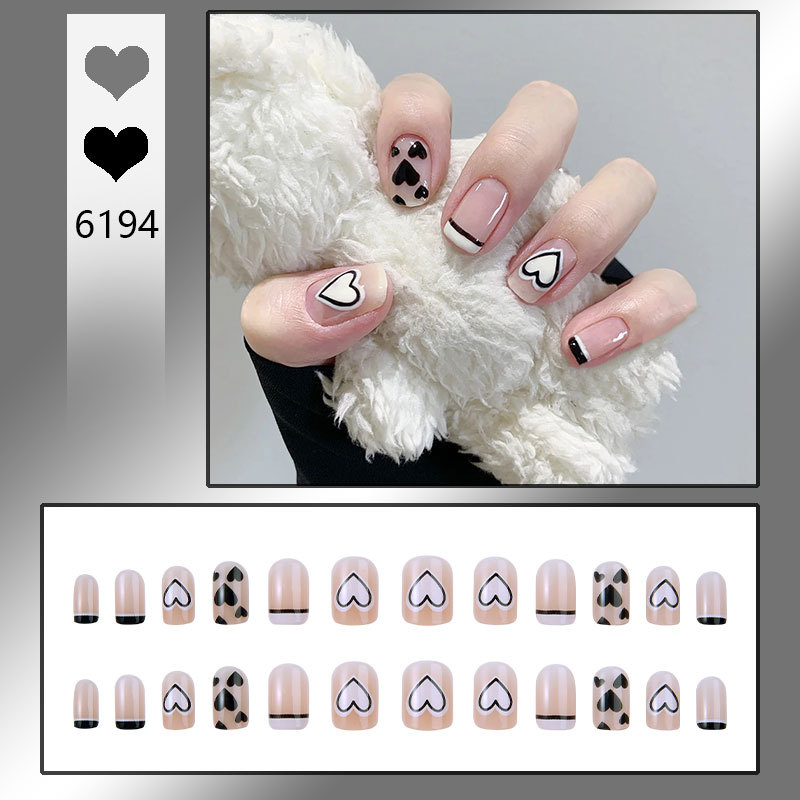 Pure And Seductive Style Nail Tips Finished False Nail Stickers - Image 5