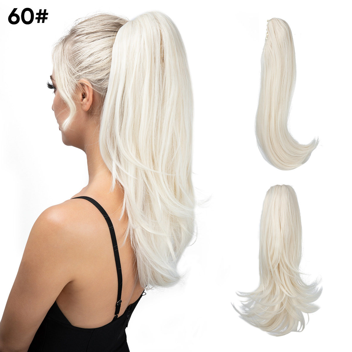 European And American Style Wig Women's Short Hair Ponytail - Image 13